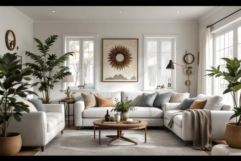 how to decorate a small living room on a budget
